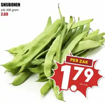 MCD Supermarkt SNIJBONEN aanbieding