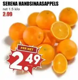 MCD Supermarkt SERENA HANDSINAASAPPELS aanbieding