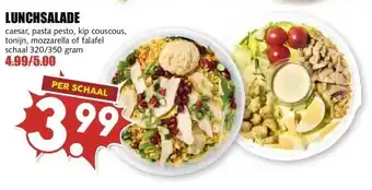 MCD Supermarkt LUNCHSALADE aanbieding