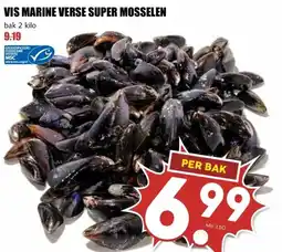 MCD Supermarkt VIS MARINE VERSE SUPER MOSSELEN aanbieding