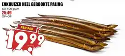 MCD Supermarkt ENKHUIZER HEEL GEROOKTE PALING aanbieding