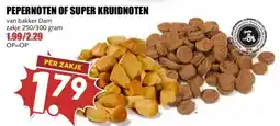 MCD Supermarkt PEPERNOTEN OF SUPER KRUIDNOTEN aanbieding