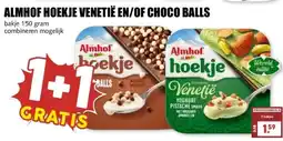 MCD Supermarkt ALMHOF HOEKJE VENETIË EN/OF CHOCO BALLS aanbieding