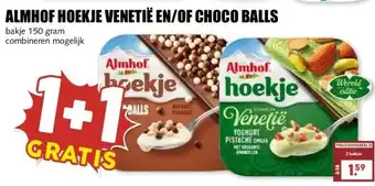 MCD Supermarkt ALMHOF HOEKJE VENETIË EN/OF CHOCO BALLS aanbieding