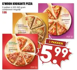 MCD Supermarkt G'WOON KROKANTE PIZZA aanbieding