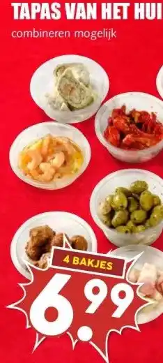 MCD Supermarkt TAPAS VAN HET HUIS aanbieding