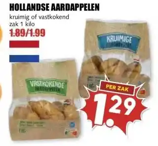 MCD Supermarkt HOLLANDSE AARDAPPELEN aanbieding
