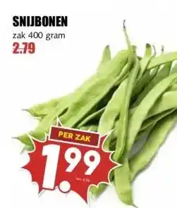 MCD Supermarkt SNIJBONEN aanbieding