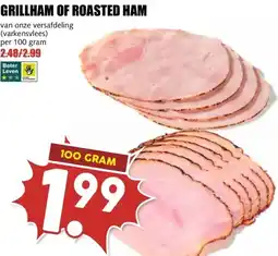 MCD Supermarkt GRILLHAM OF ROASTED HAM aanbieding