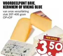 MCD Supermarkt VOORDEELPUNT BRIE, KERNHEM OF VIKING BLUE aanbieding