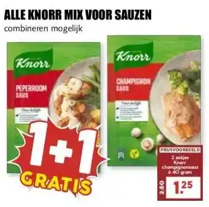 MCD Supermarkt ALLE KNORR MIX VOOR SAUZEN aanbieding