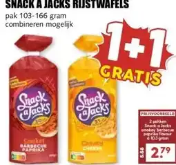 MCD Supermarkt SNACK A JACKS RIJSTWAFELS aanbieding