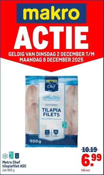 Metro Chef tilapiafilet ASC