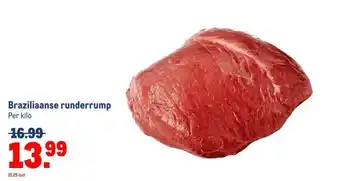 Makro Braziliaanse runderrump aanbieding