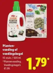 Lidl Planten- voeding of voedingskegel aanbieding