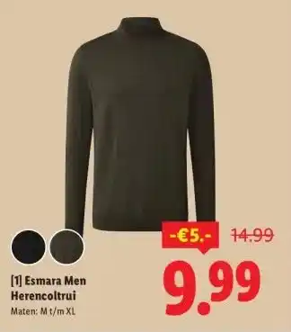 Lidl [1] Esmara Men Herencoltrui aanbieding