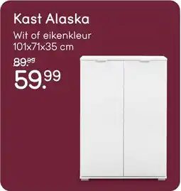 Leen Bakker Kast Alaska aanbieding