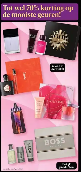 Etos op de mooiste geuren! aanbieding