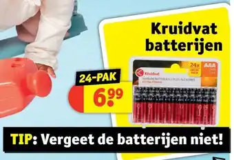 Kruidvat Kruidvat batterijen aanbieding