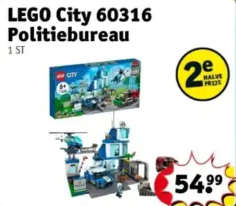 Kruidvat LEGO City 60316 Politiebureau aanbieding