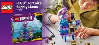 Kruidvat LEGO Fortnite Supply Llama aanbieding