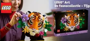 Kruidvat LEGO Art De Faunacollectie - Tijger aanbieding