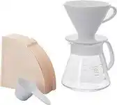 Bol.com Hario V60 Set (Keramiek Wit) aanbieding