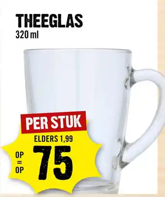 Dirck 3 Theeglas 320 ml 320ml aanbieding