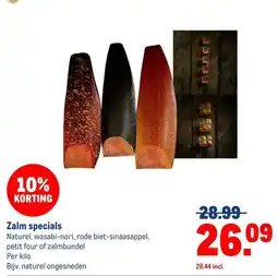Makro Zalm specials aanbieding