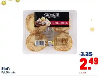 Makro Blini's aanbieding