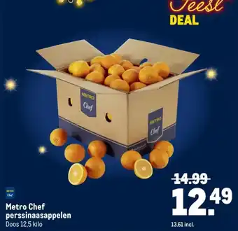 Makro Metro Chef perssinaasappelen aanbieding