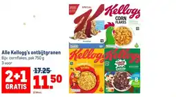 Makro Alle Kellogg's ontbijtgranen aanbieding
