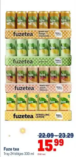 Makro Fuze tea aanbieding