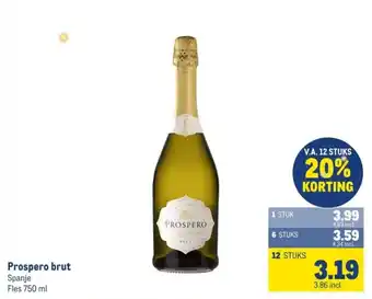 Makro Prospero brut aanbieding