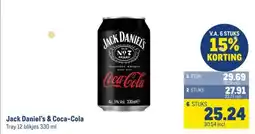 Makro Jack Daniel's & Coca-Cola aanbieding