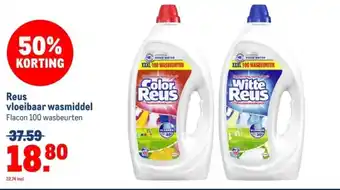 Makro Reus vloeibaar wasmiddel aanbieding