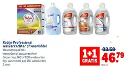 Makro Robijn Professional wasverzachter of wasmiddel aanbieding