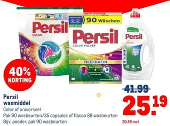 Makro Persil wasmiddel aanbieding