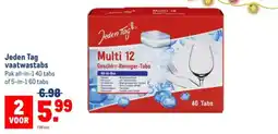 Makro Jeden Tag vaatwastabs aanbieding