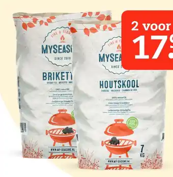 Boerenbond Houtskool of briketten aanbieding