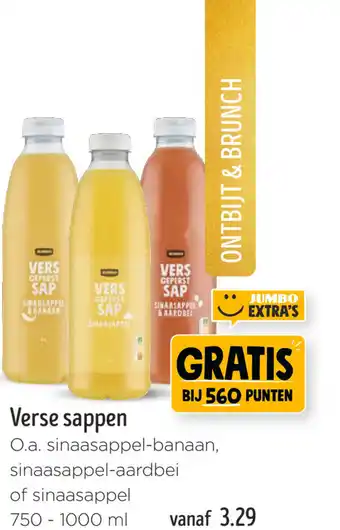 Jumbo Verse sappen aanbieding