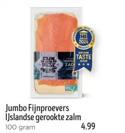 Jumbo Jumbo Fijnproevers IJslandse gerookte zalm aanbieding