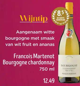 Jumbo Francois Martenot Bourgogne chardonnay aanbieding