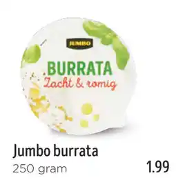 Jumbo Jumbo burrata aanbieding