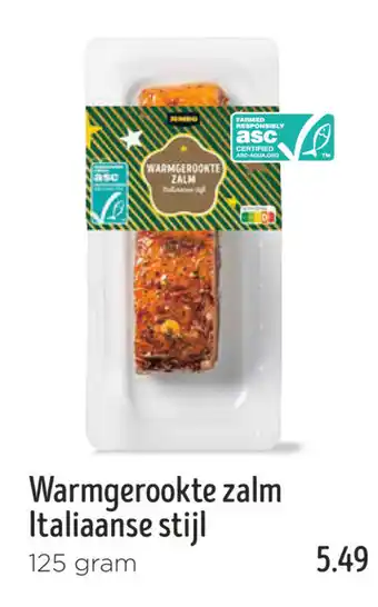 Jumbo Warmgerookte zalm Italiaanse stijl aanbieding