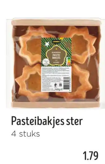 Jumbo Pasteibakjes ster aanbieding