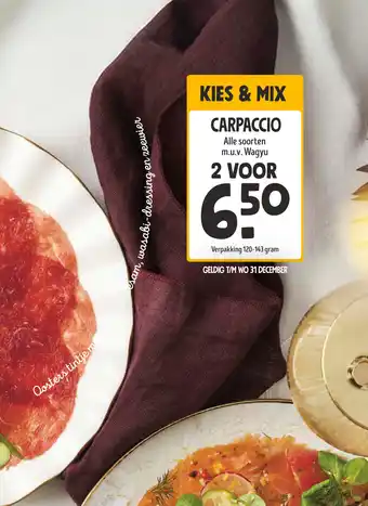 Jumbo Carpaccio aanbieding