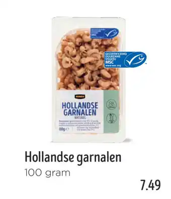 Jumbo Hollandse garnalen aanbieding