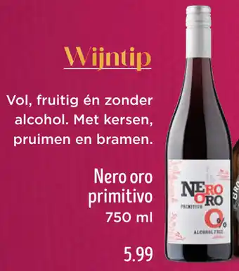 Jumbo Nero oro primitivo aanbieding