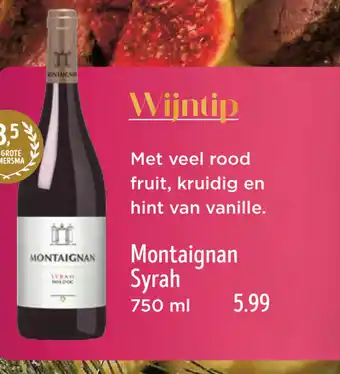 Jumbo Montaignan Syrah aanbieding